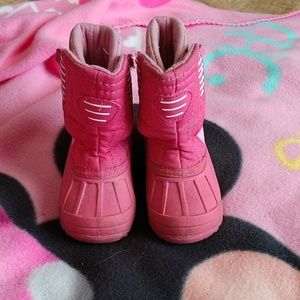 Snow boots toddler girls size 5